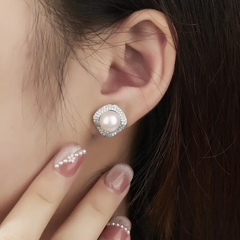 2025 Korean Style Pearl Earrings for Women