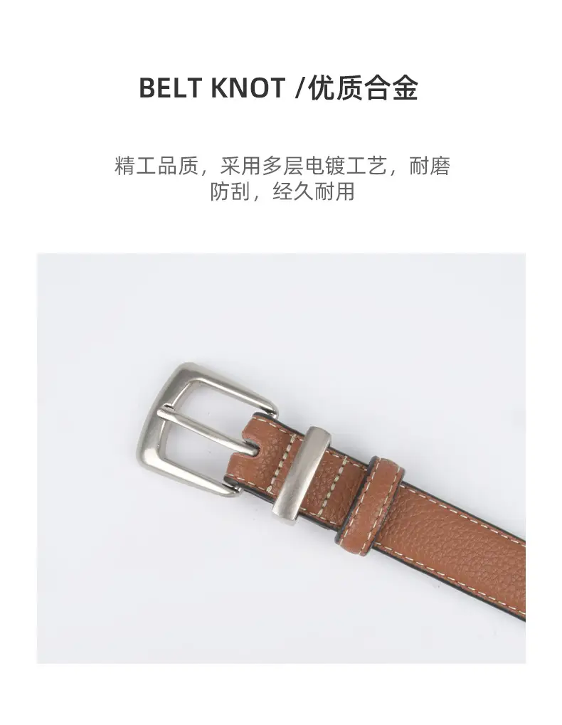 Women's Vintage Cowhide Belt 2.3cm Genuine Leather β feature 7