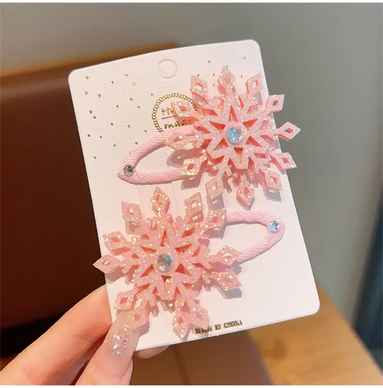 Frozen Snowflake Korean Style Hairpin for Girls — feature 4