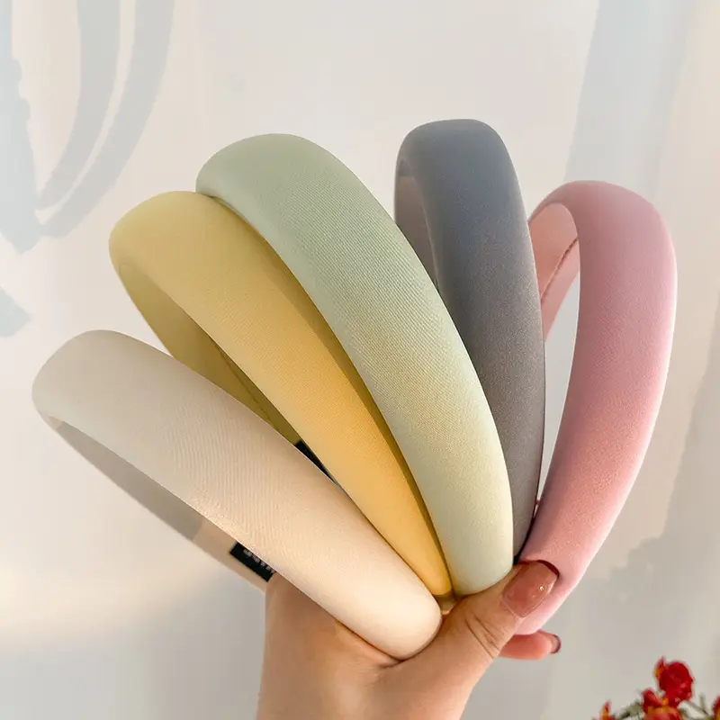 Satin Skull Top Headband for Girls in Multiple Colors — feature 6