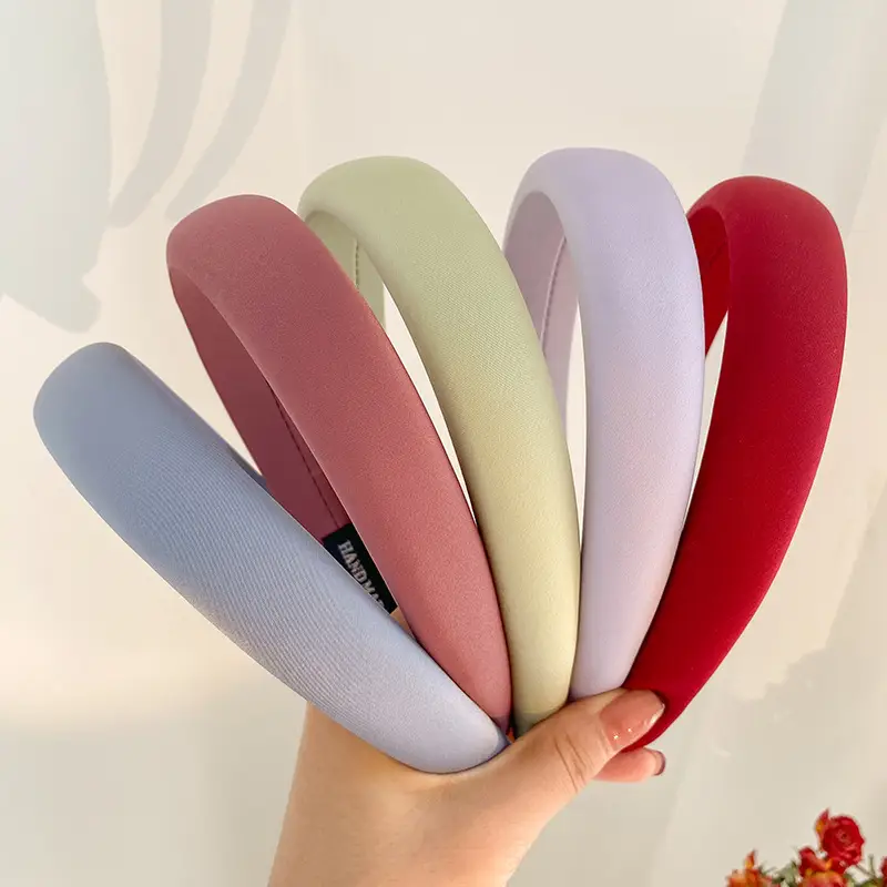 Satin Skull Top Headband for Girls in Multiple Colors — feature 7