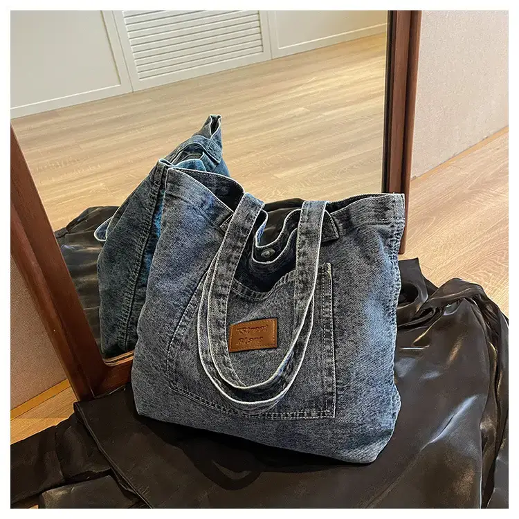 Women Denim Tote Bag Large Capacity Summer 2023 — feature 23