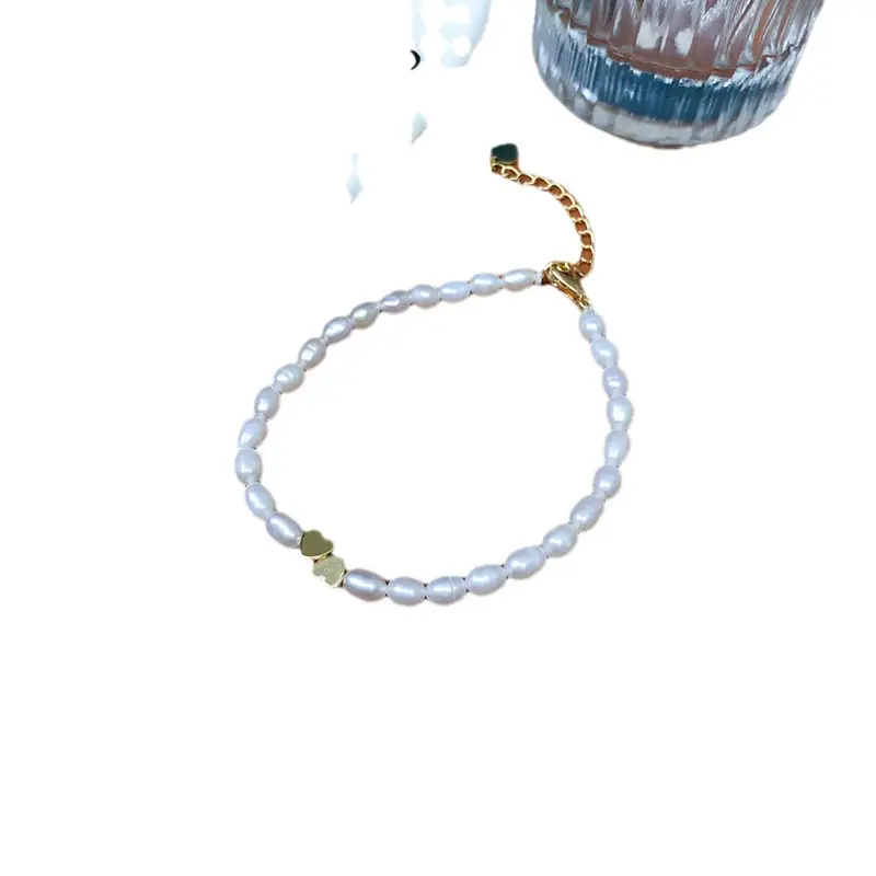 Pearl Bracelet with Heart Design for Best Friends - Image 6