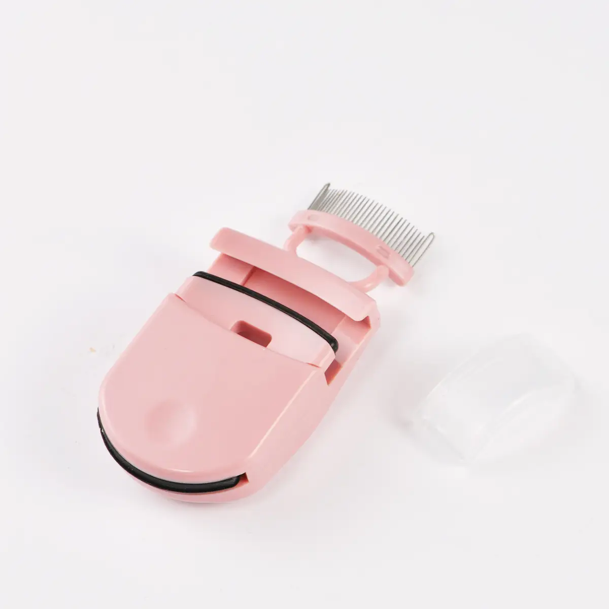 Pink Portable Eyelash Curler with Hand Strap — feature 4