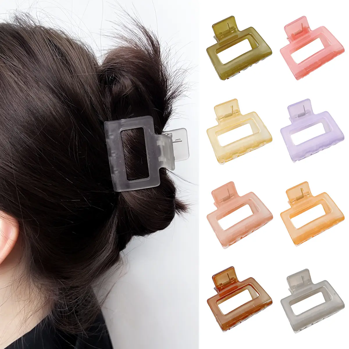 Candy Color Shark Hairpin Clip for Women - Image 30