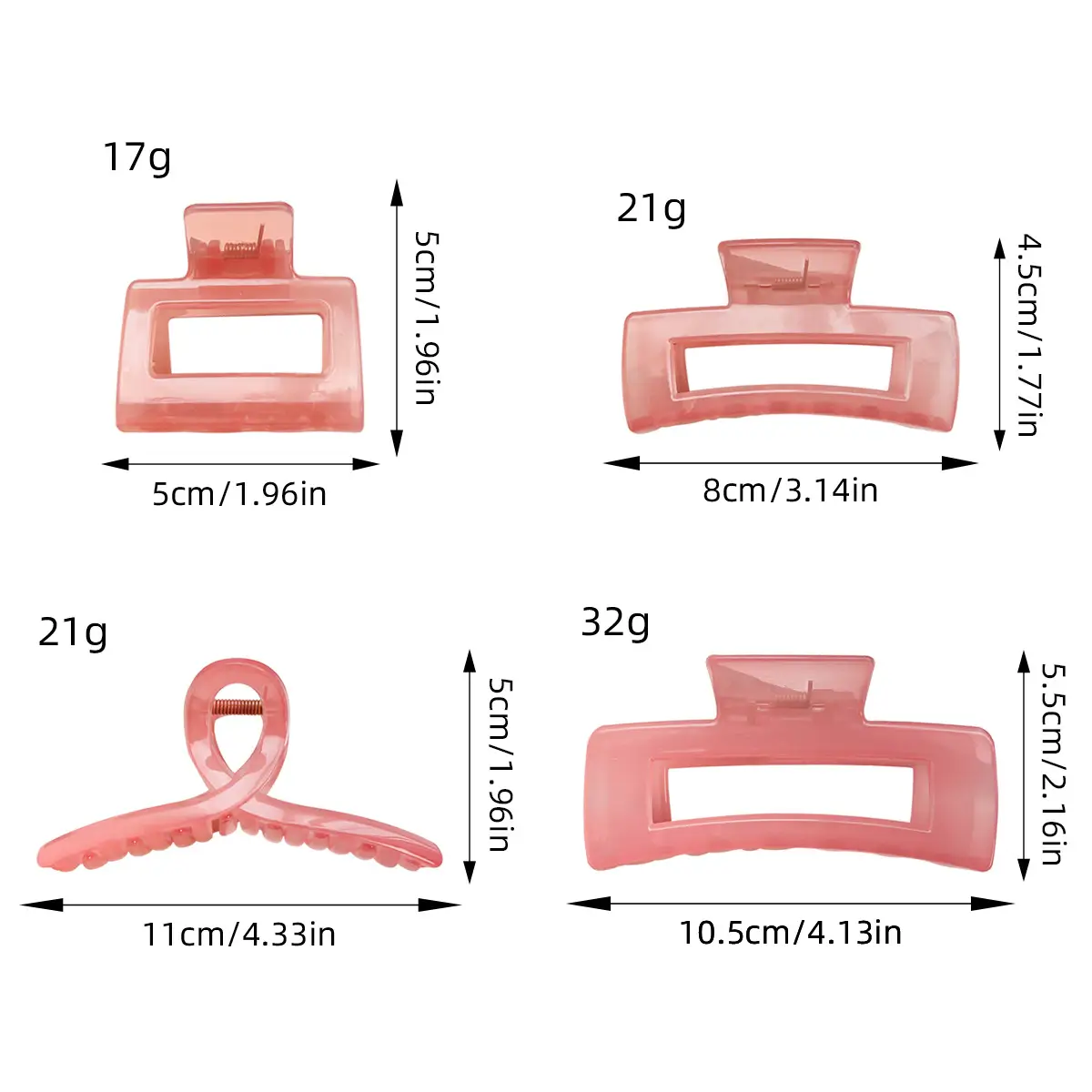 Candy Color Shark Hairpin Clip for Women - Image 32