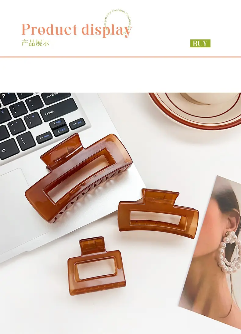 Candy Color Shark Hairpin Clip for Women — feature 10