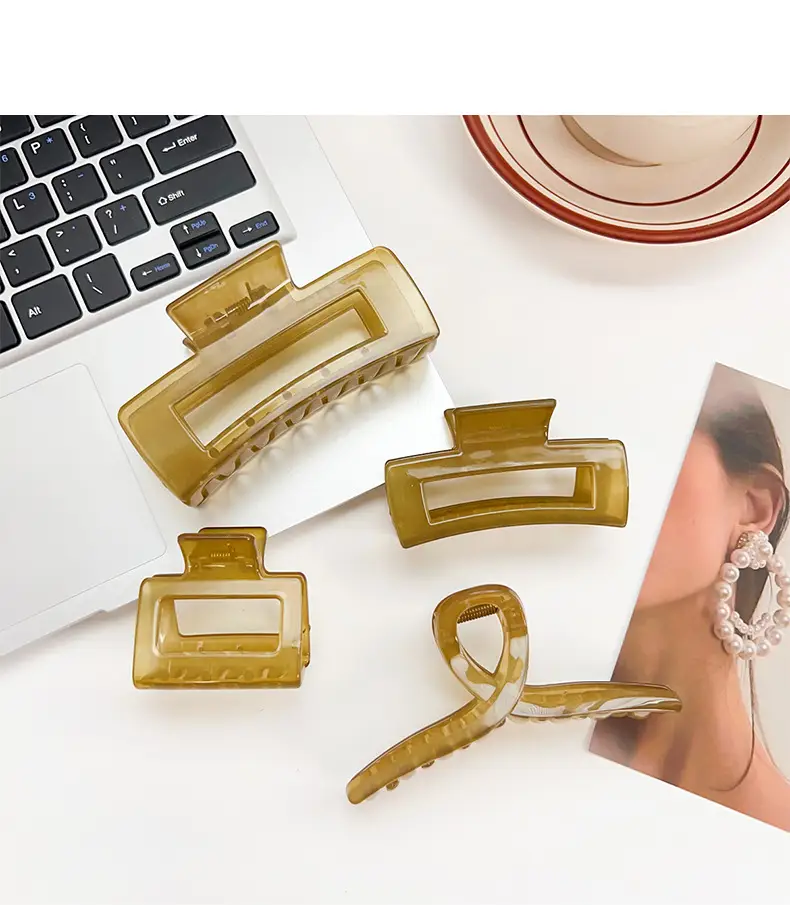 Candy Color Shark Hairpin Clip for Women — feature 11