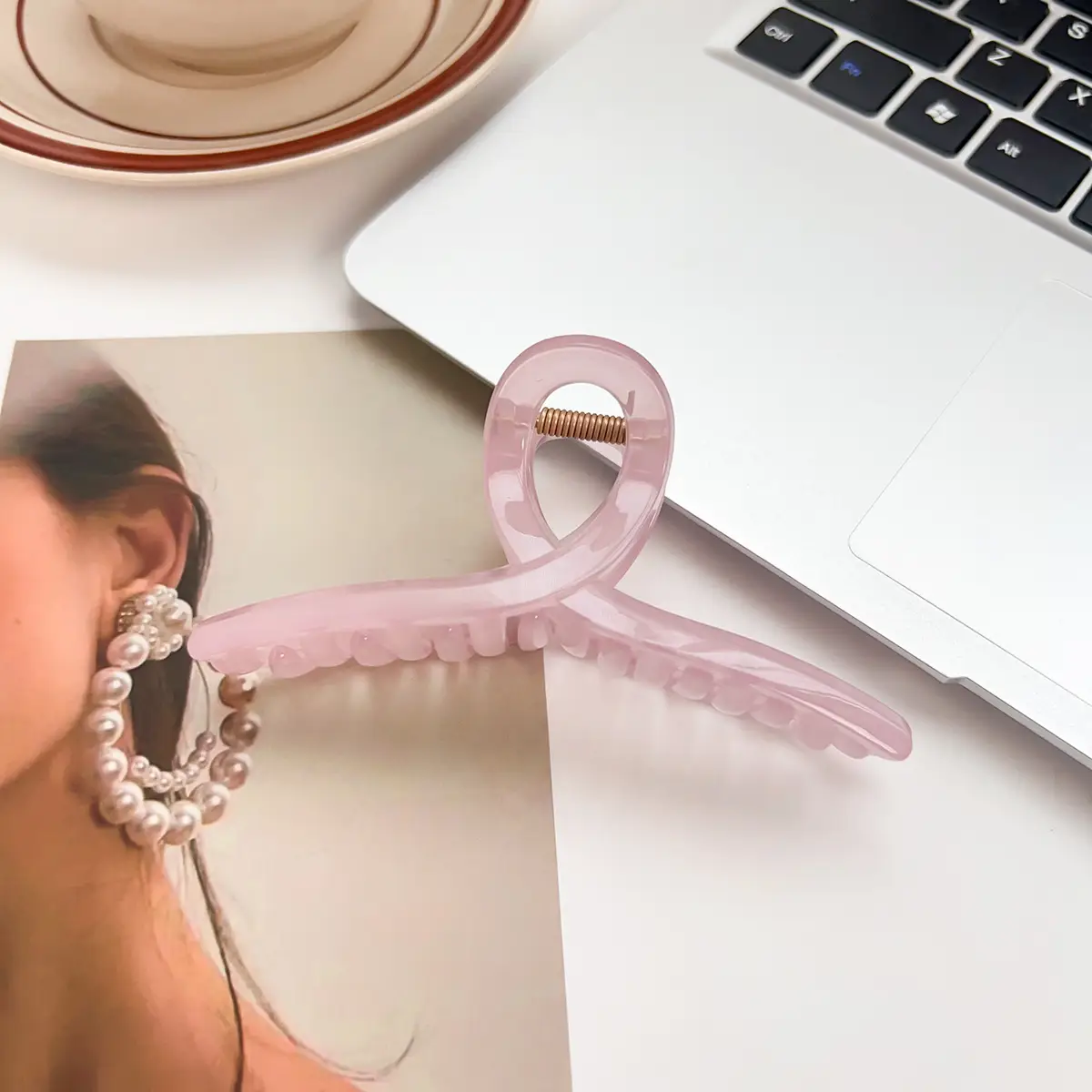 Candy Color Shark Hairpin Clip for Women - Image 4