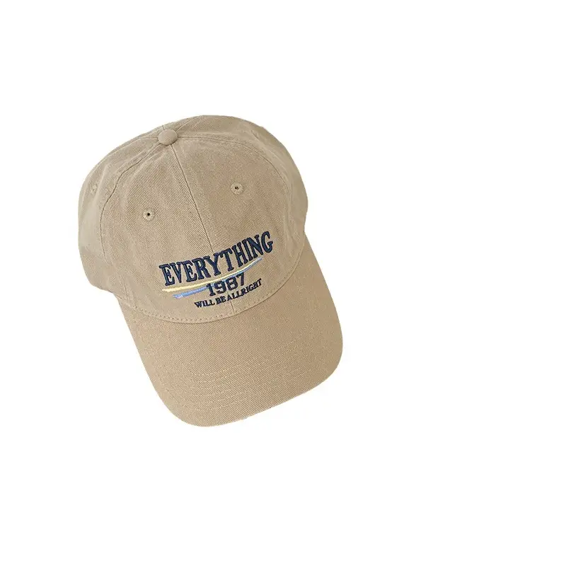 Vintage "Everything" Baseball Cap Beige 1987 - Image 10
