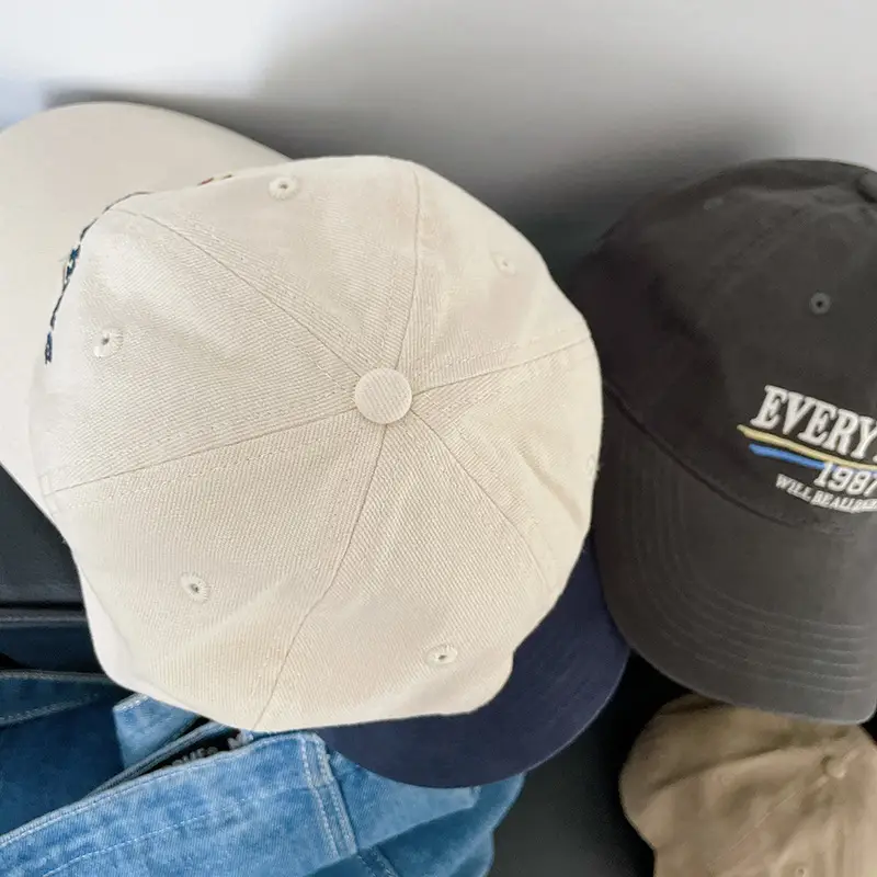 Vintage "Everything" Baseball Cap Beige 1987 — feature 18