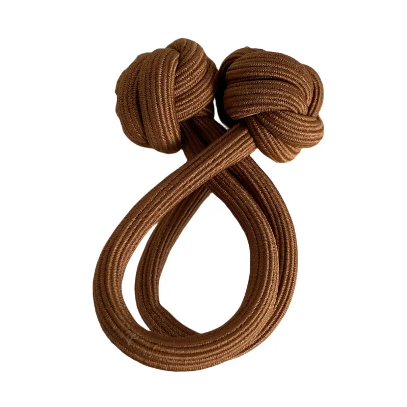 Women's Thick Brown Hair Pony Tail Rope 2023 - Image 8