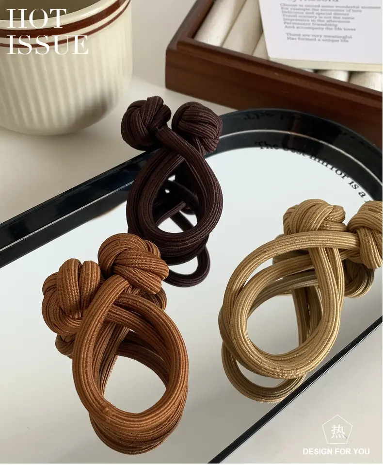 Women's Thick Brown Hair Pony Tail Rope 2023 — feature 3