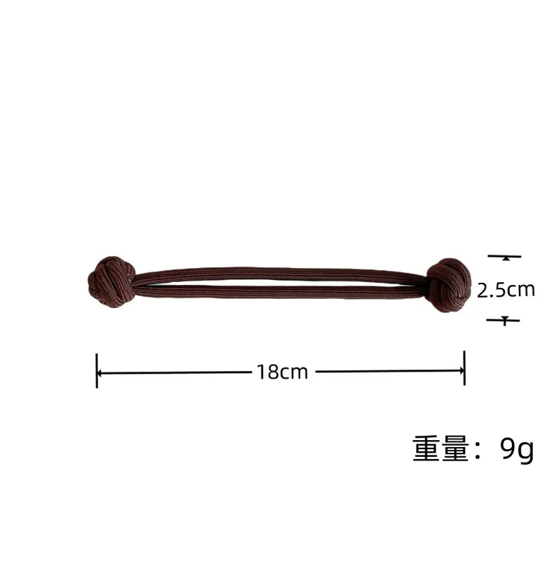 Women's Thick Brown Hair Pony Tail Rope 2023 — feature 5
