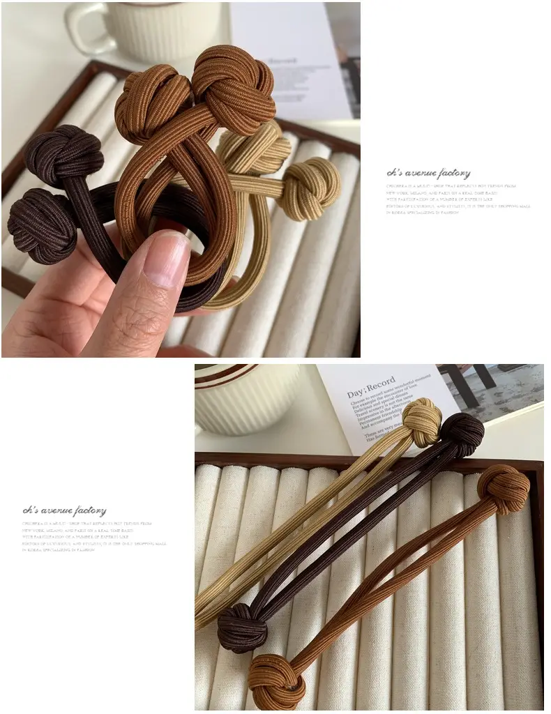 Women's Thick Brown Hair Pony Tail Rope 2023 — feature 9