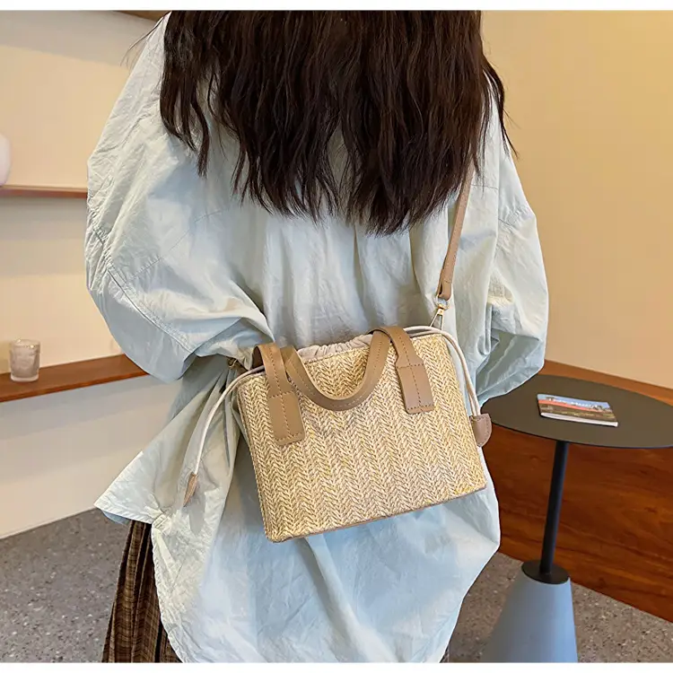 Women's Straw Woven Shoulder Bag Summer Casual New Arrival — feature 10