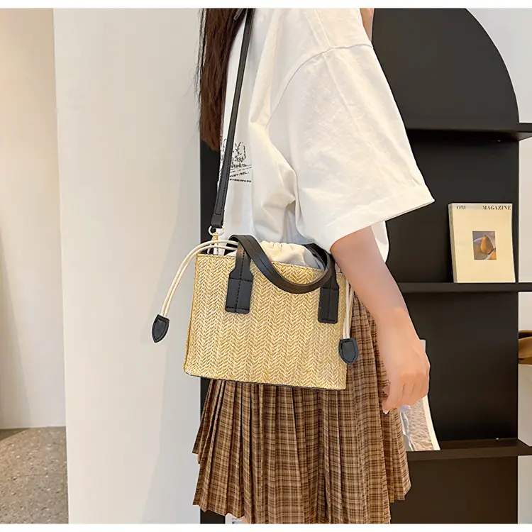Women's Straw Woven Shoulder Bag Summer Casual New Arrival — feature 15