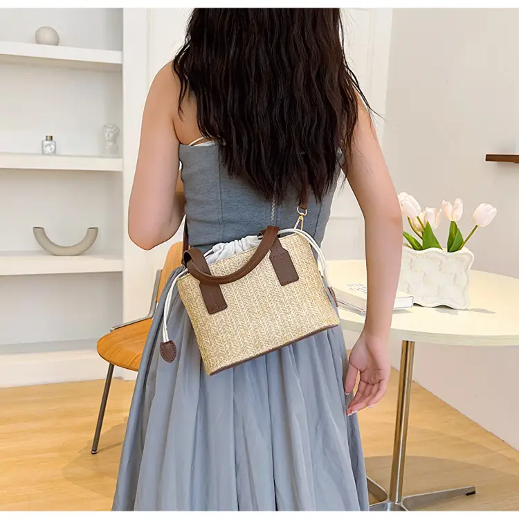 Women's Straw Woven Shoulder Bag Summer Casual New Arrival — feature 20