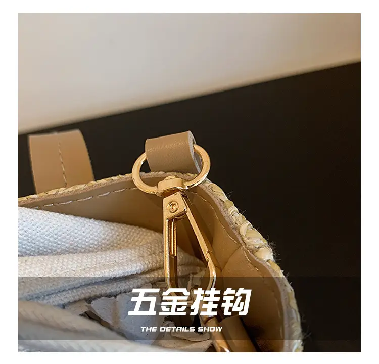 Women's Straw Woven Shoulder Bag Summer Casual New Arrival — feature 5