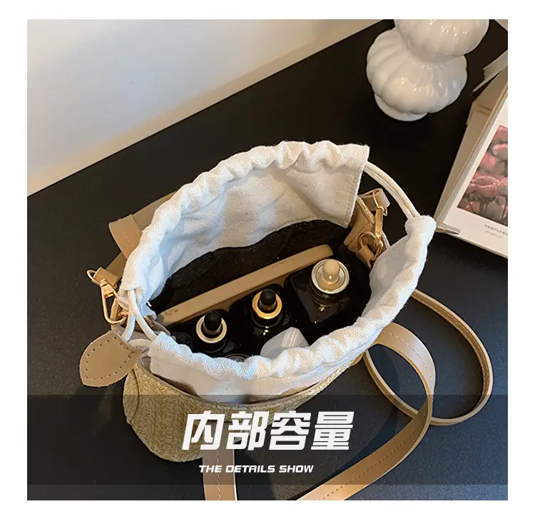 Women's Straw Woven Shoulder Bag Summer Casual New Arrival — feature 7