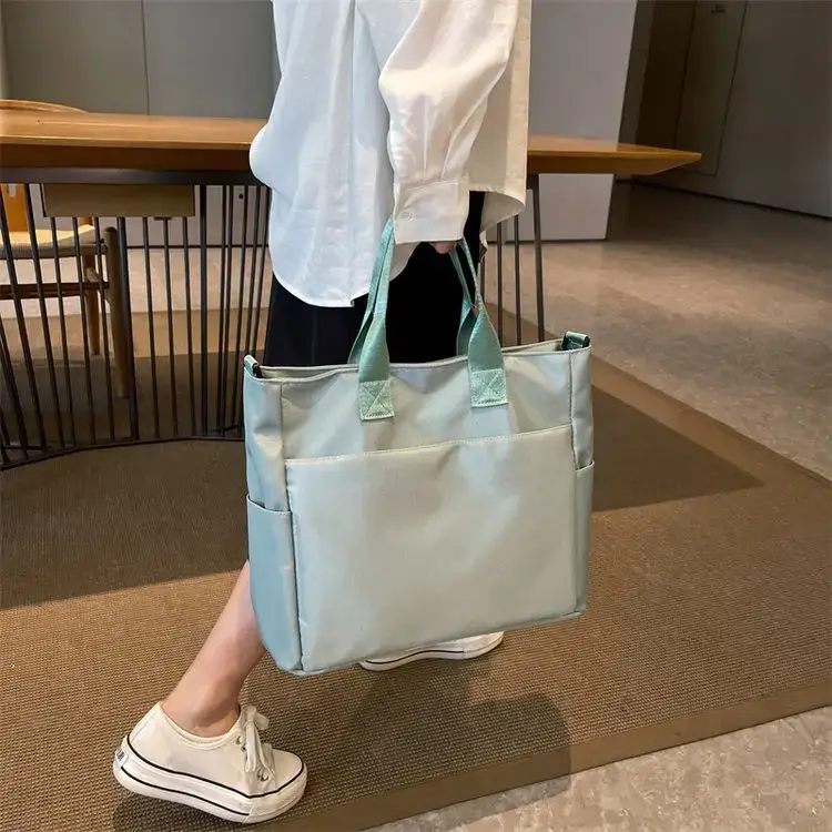 Women's Pink Large Capacity Shoulder Bag - Image 5