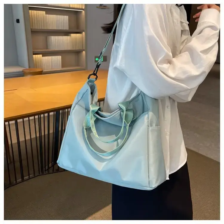 Women's Pink Large Capacity Shoulder Bag — feature 10