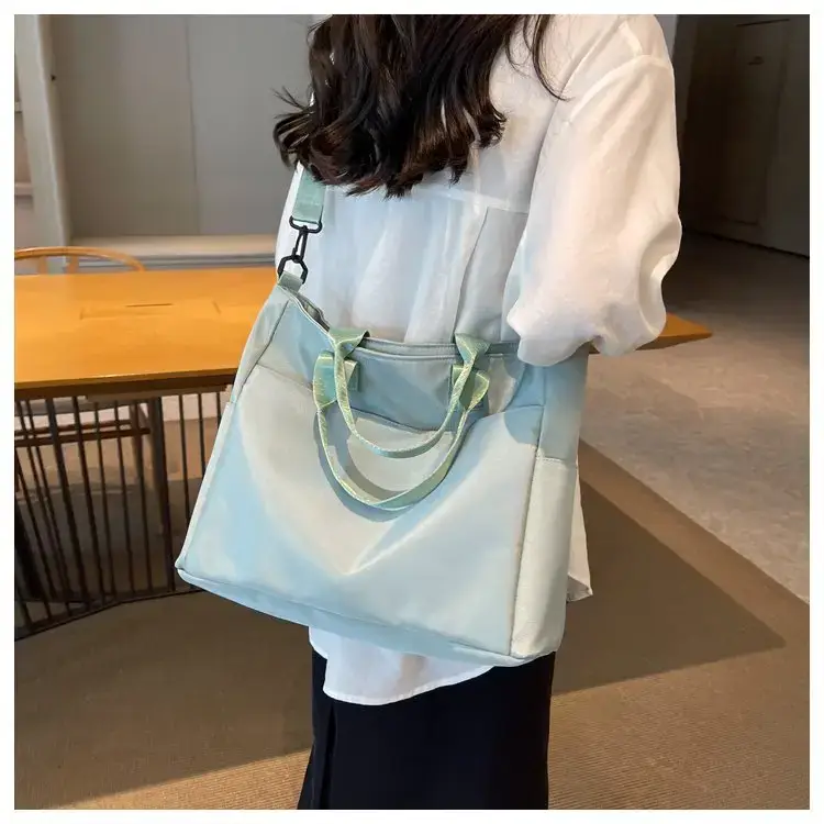 Women's Pink Large Capacity Shoulder Bag — feature 23