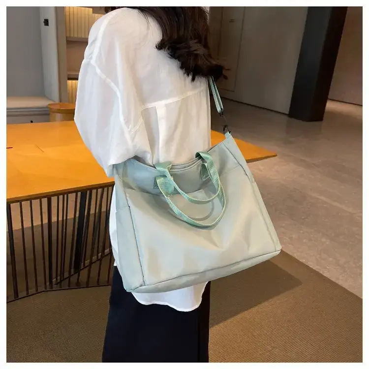 Women's Pink Large Capacity Shoulder Bag — feature 24