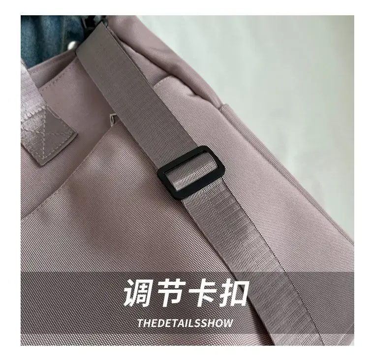Women's Pink Large Capacity Shoulder Bag — feature 6