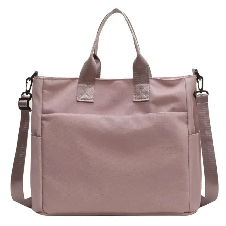 Women's Pink Large Capacity Shoulder Bag - Image 2