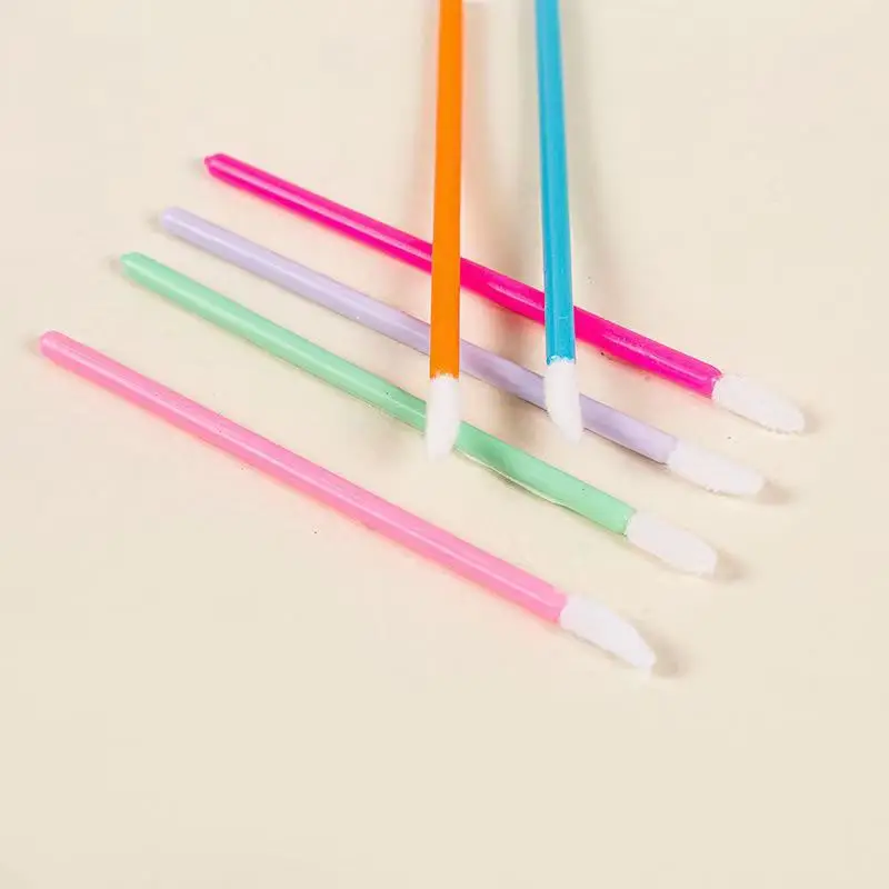 50 Pcs Solid Handle Eyelash Brush for Makeup - Image 13