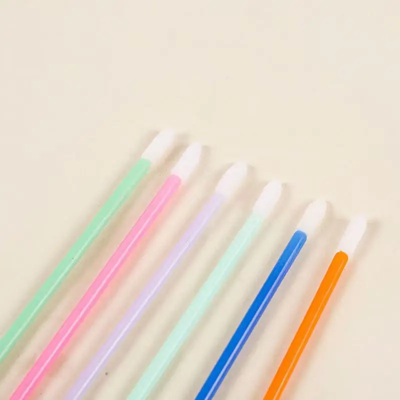 50 Pcs Solid Handle Eyelash Brush for Makeup - Image 14