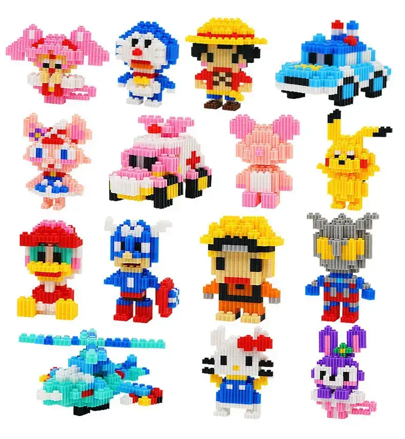 Mini Assembled Cartoon Doll Toy for Kids — feature 10