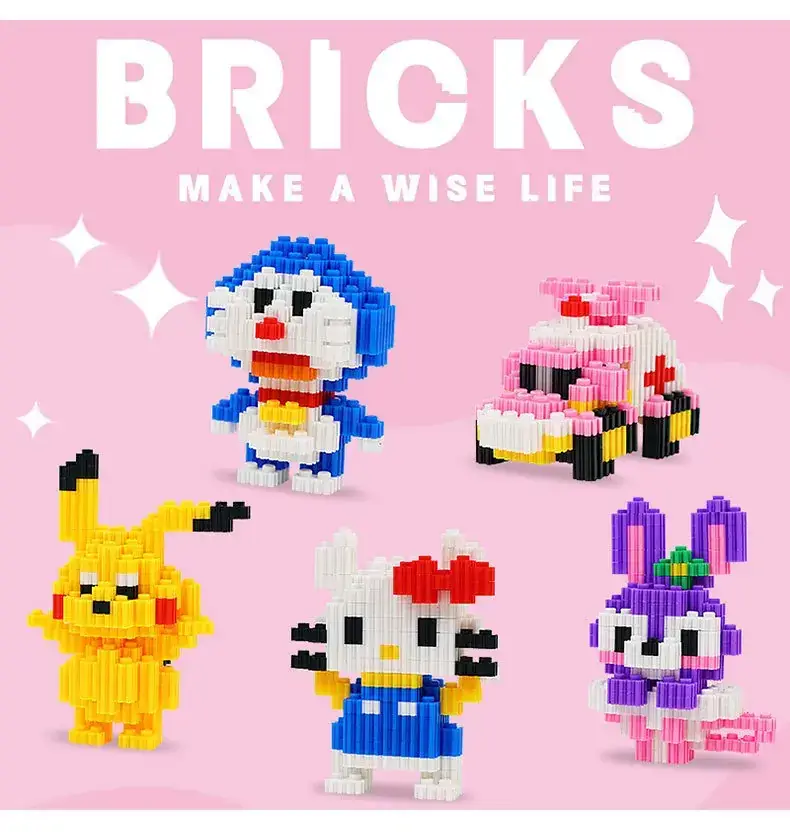 Mini Assembled Cartoon Doll Toy for Kids — feature 5