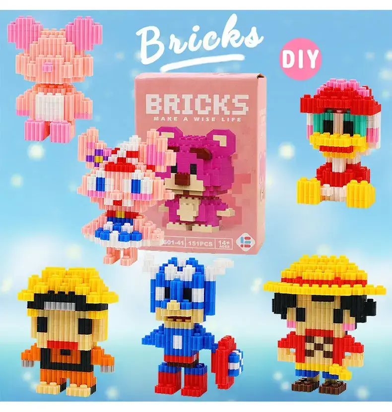 Mini Assembled Cartoon Doll Toy for Kids — feature 6
