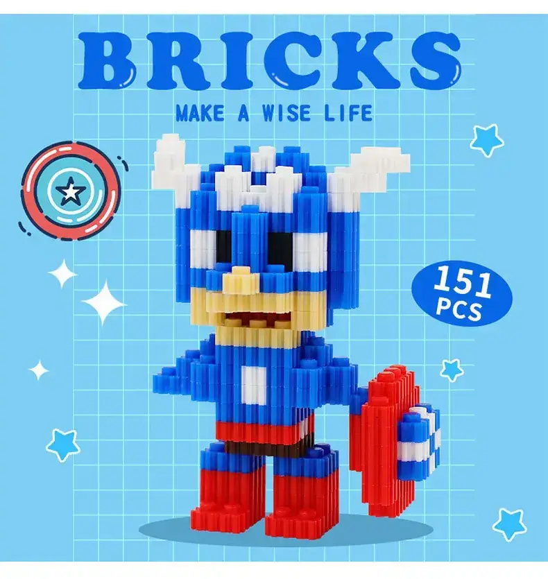 Mini Assembled Cartoon Doll Toy for Kids — feature 8