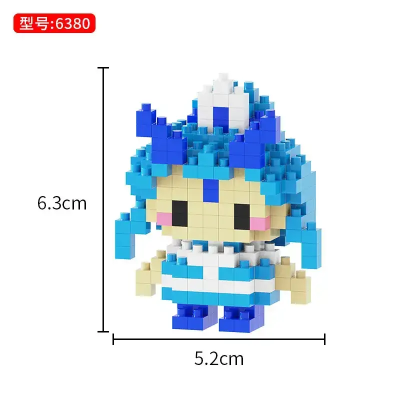 Mini Assembled Cartoon Doll Toy for Kids - Image 6