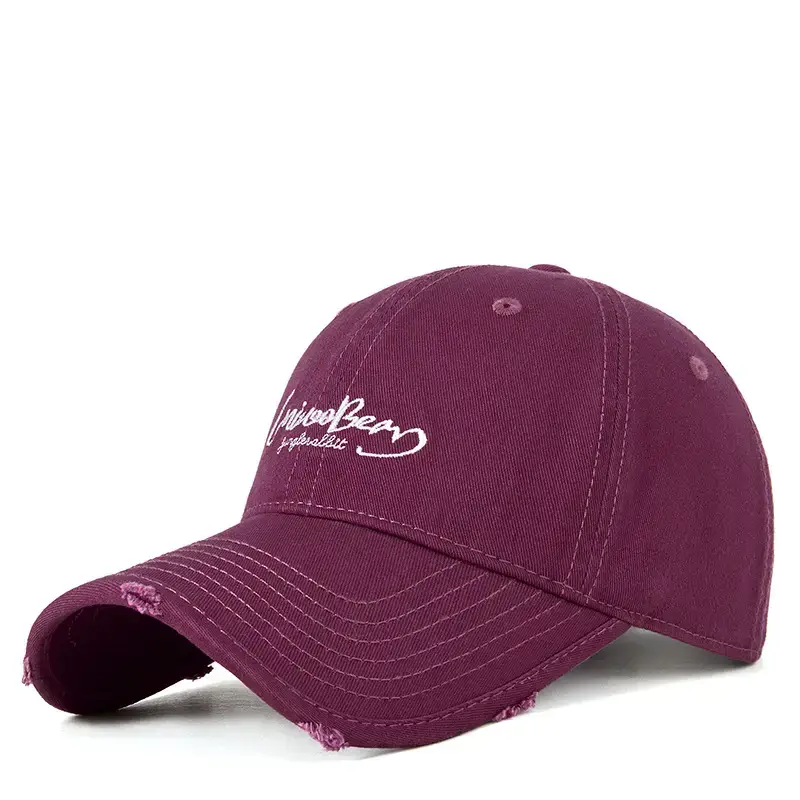 Black Vintage Personalized Baseball Cap for Women & Men - Image 3