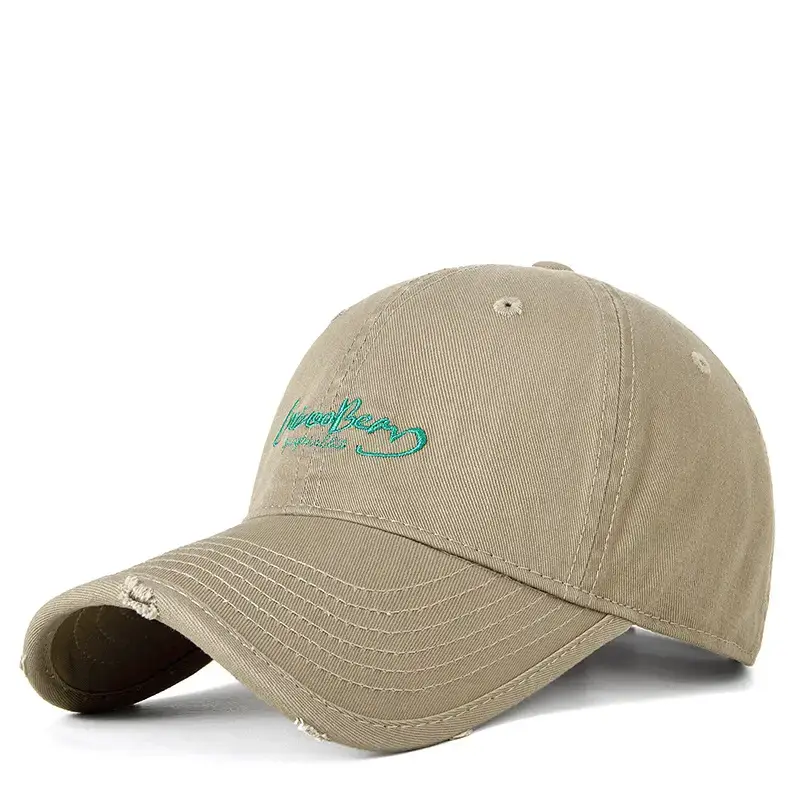 Black Vintage Personalized Baseball Cap for Women & Men - Image 5