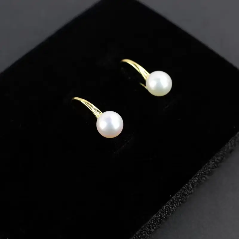 Natural Freshwater Pearl Earrings for Women