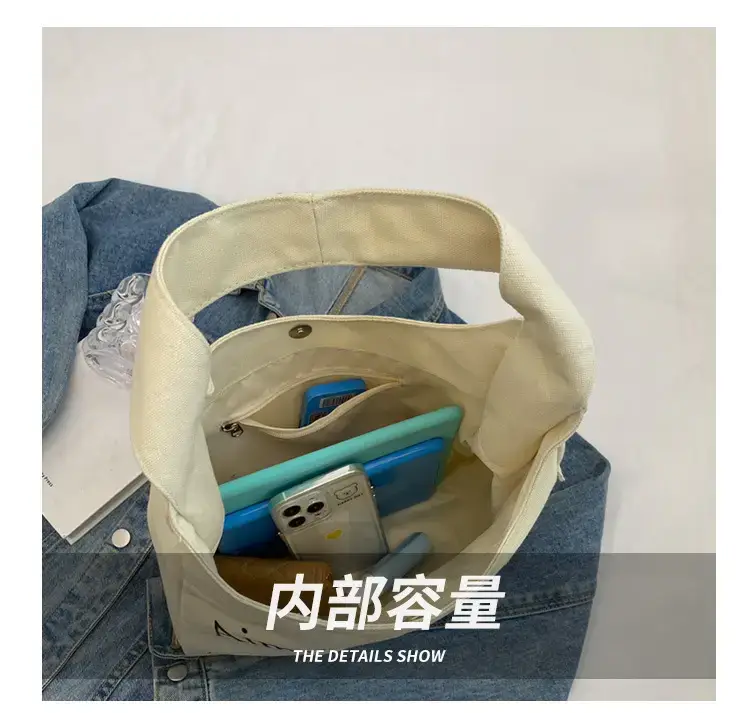 Light Blue Canvas Shoulder Bag for Women 2025 — feature 37