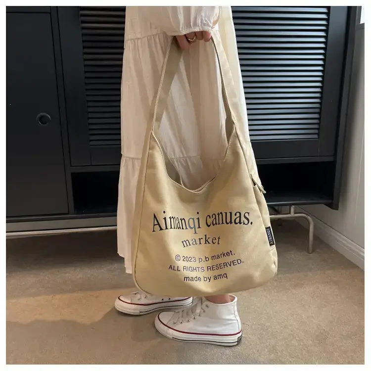 Light Blue Canvas Shoulder Bag for Women 2025 — feature 39