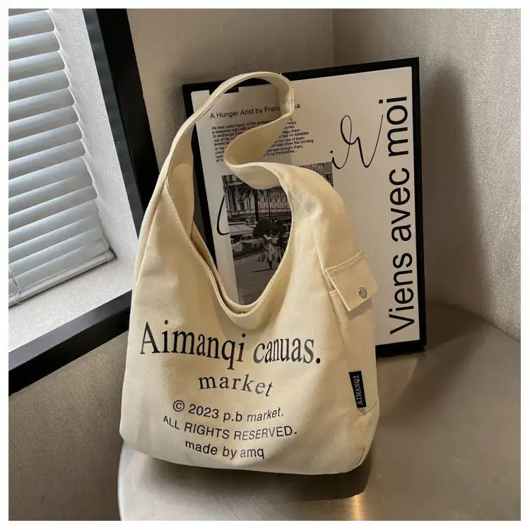 Light Blue Canvas Shoulder Bag for Women 2025 — feature 51