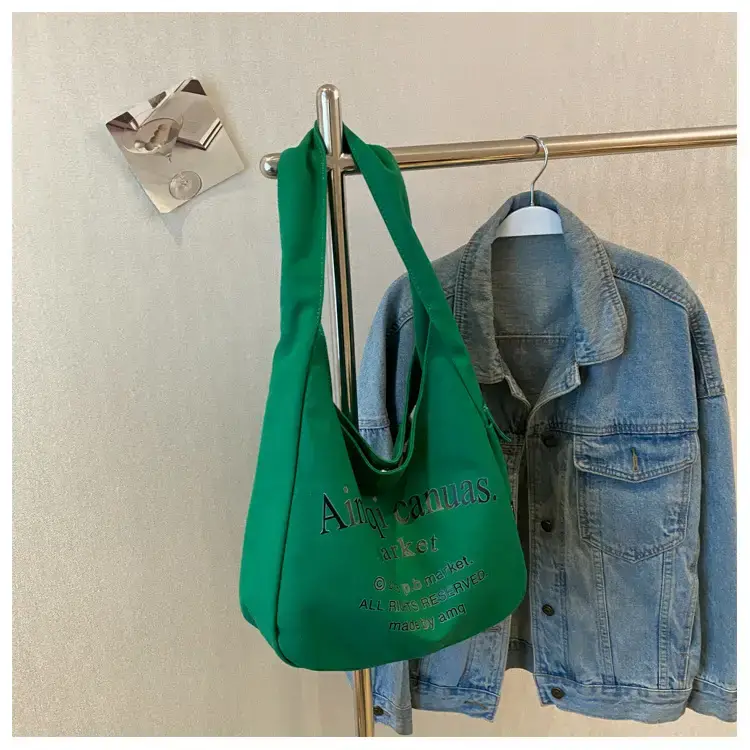 Light Blue Canvas Shoulder Bag for Women 2025 — feature 54