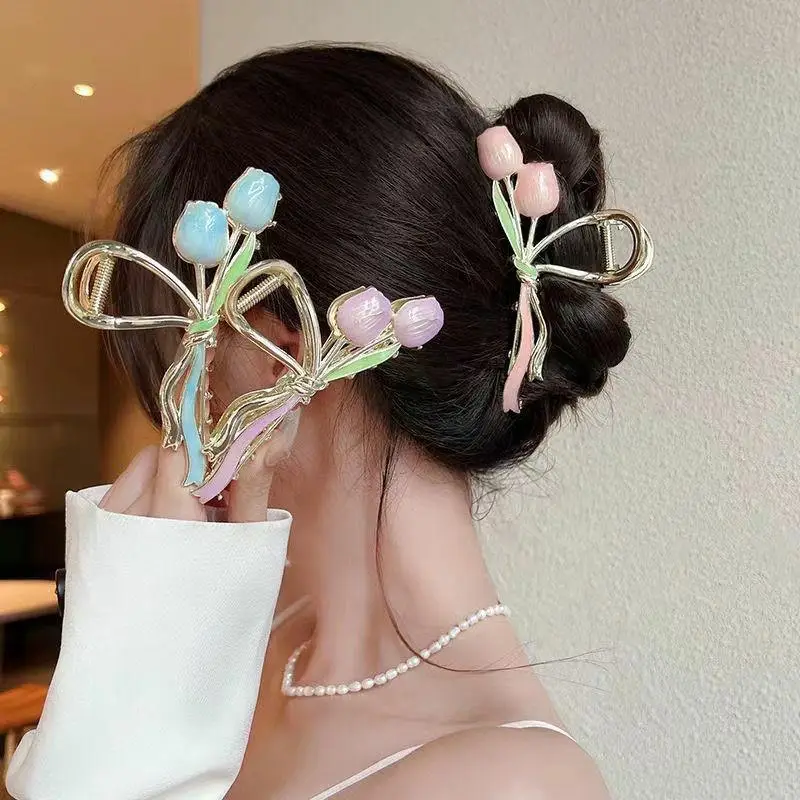 Advanced Hair Claw Clip for Women with Elegant Bowknot Design — feature 38