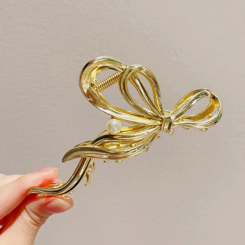 Advanced Hair Claw Clip for Women with Elegant Bowknot Design