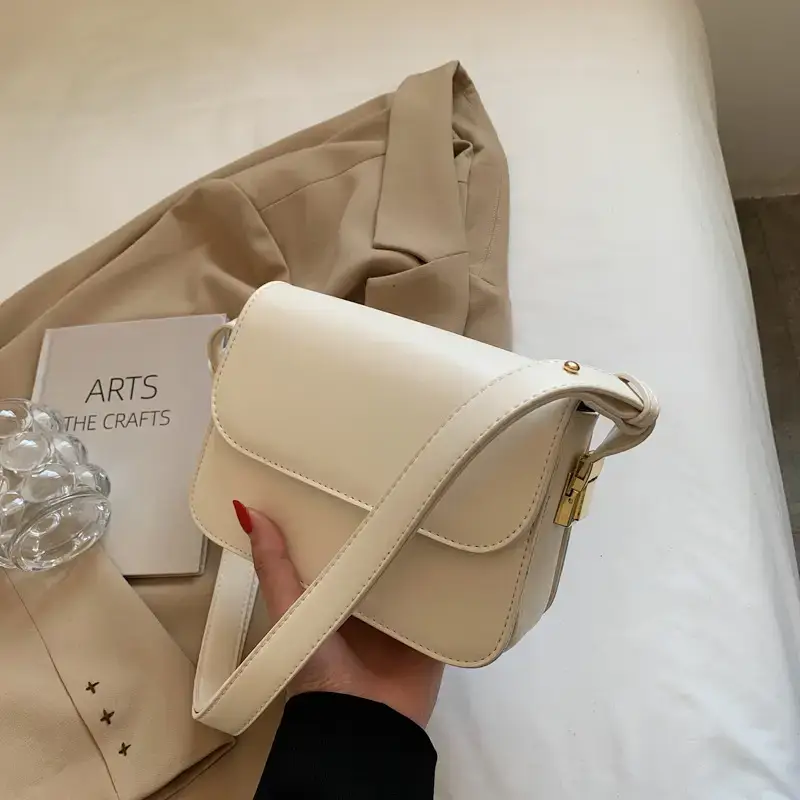 Brown Square Crossbody Bag for Women 2023 - Image 6