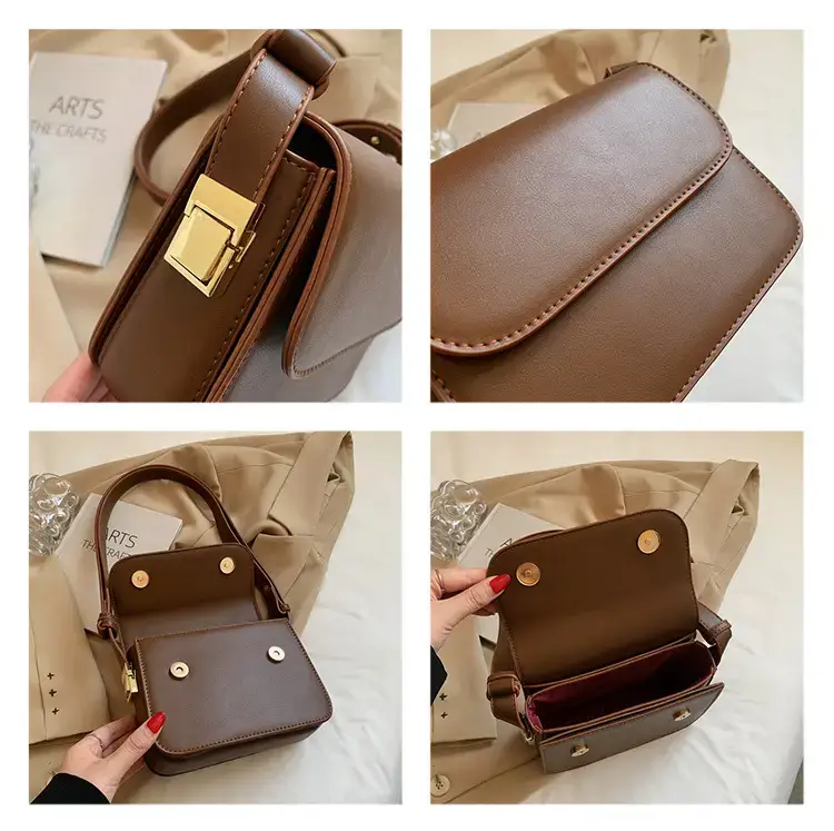 Brown Square Crossbody Bag for Women 2023 — feature 7