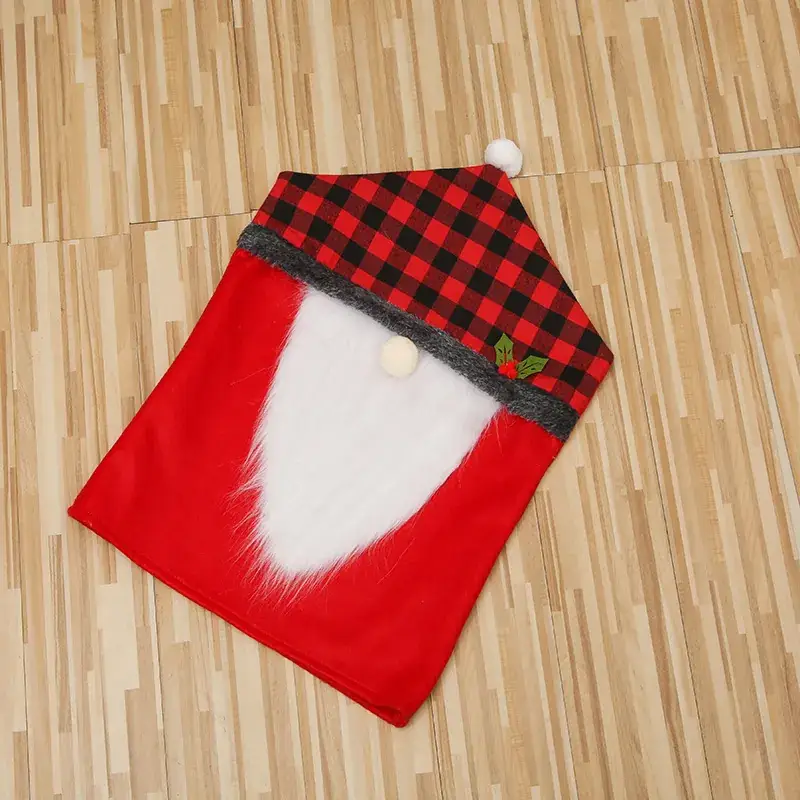 Christmas Snowflake Chair Cover 50g Cartoon Print - Image 7