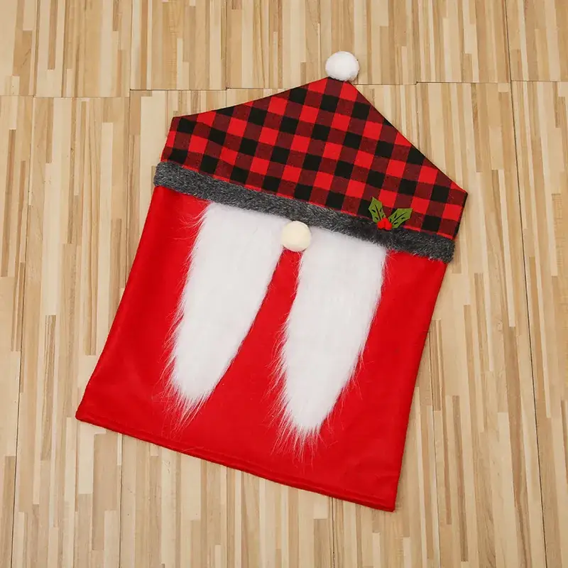 Christmas Snowflake Chair Cover 50g Cartoon Print - Image 8